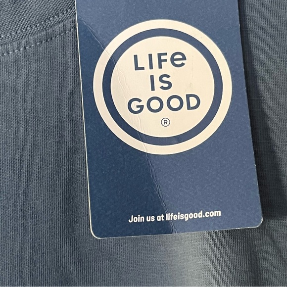 LIFE IS GOOD Chillin' and Grillin'  Men's Crusher Tee NWT - Picture 3 of 7